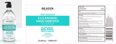 1000 mL Label (Label 5)